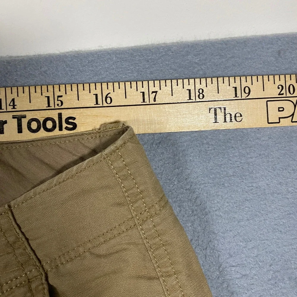 Banana Republic Linen Blend Pants Mens 33x34 Tan Chino Beach Casual